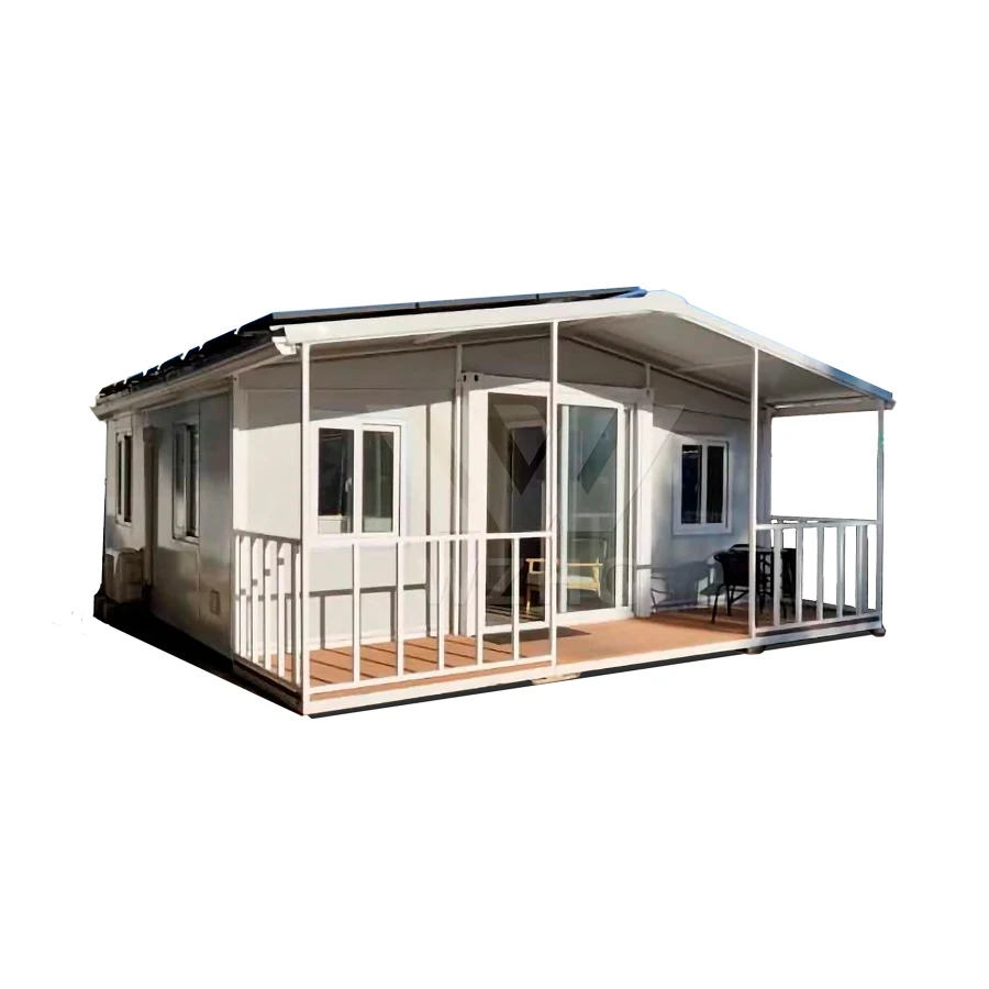 Embracing Off-Grid Living in a Prefab Expandable Container Home